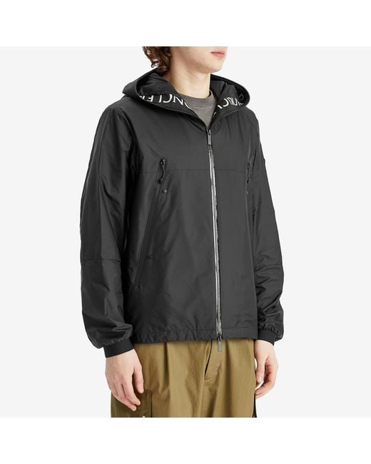 Moncler Black Junichi Rain Jacket for men