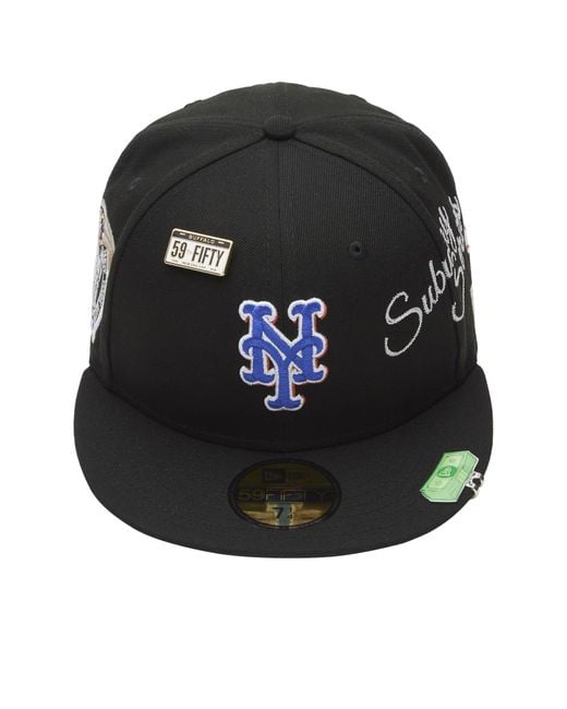 KTZ Black Image New York Mets Subway Series 59Fifty Cap