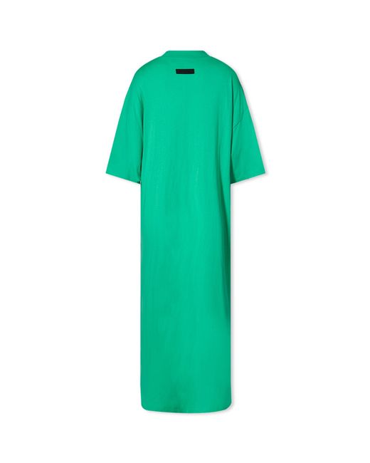 Fear Of God Green 3/4 Sleeve Dress
