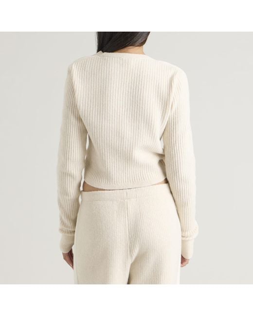 Adidas Natural X Jennie Knit Wrap Cardigan