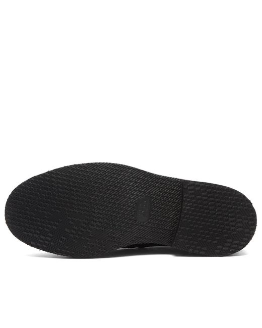 GRENSON Black Carlo Derby Shoe for men