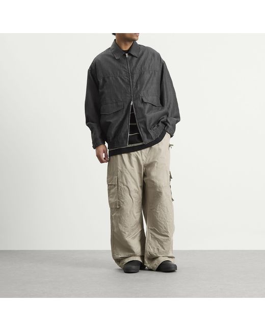 Comme des Garçons Black Wool Blend Bomber Jacket for men