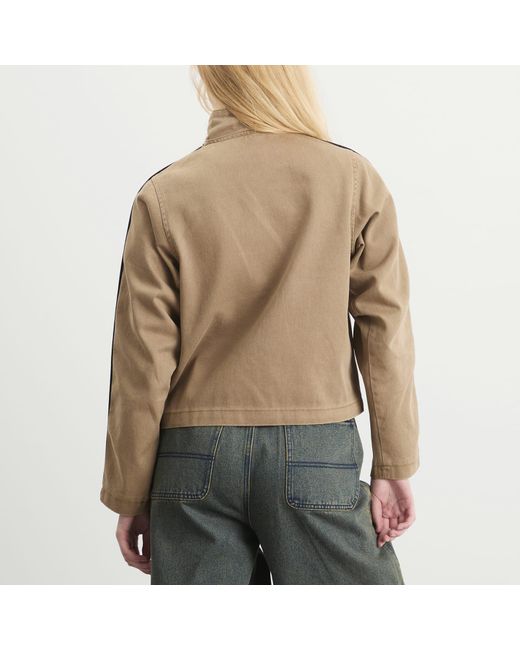 Obey Natural Astrid Stripe Jacket