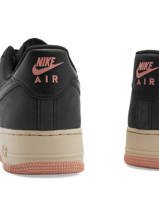 Nike Black Air Force 1 '07 Lx Nbhd Sneakers