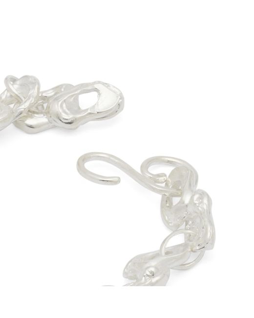 SIMUERO White Eslabon Bracelet