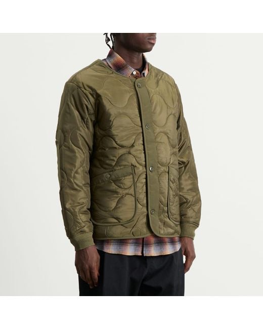 FRIZMWORKS Green M65 Field Liner Jacket for men