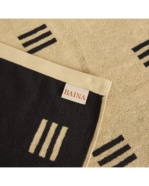 BAINA Metallic Claremont Bath Towel