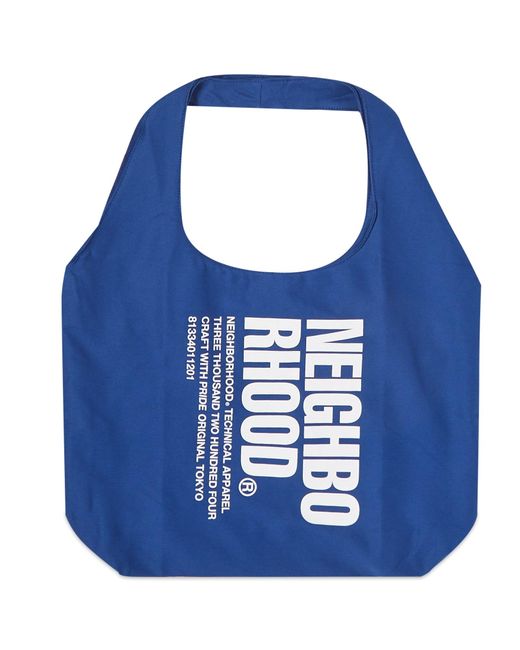 Neighborhood Blue Id Tote Bag for men