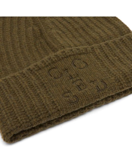 Closed Green Knitted Hat