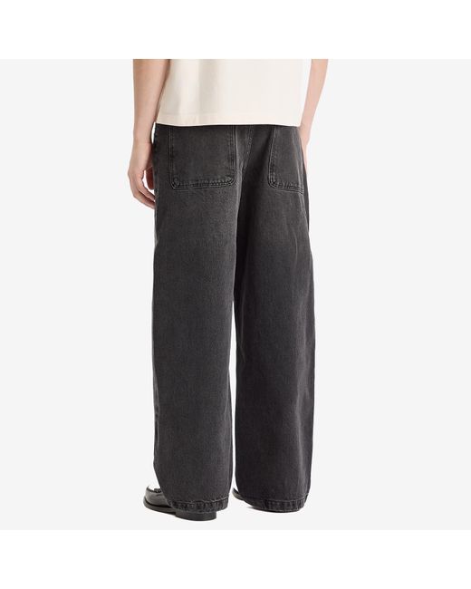 About Blank Gray Wide Leg Denim for men
