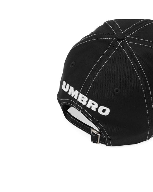 Umbro Black Contrast Stitch Cap for men