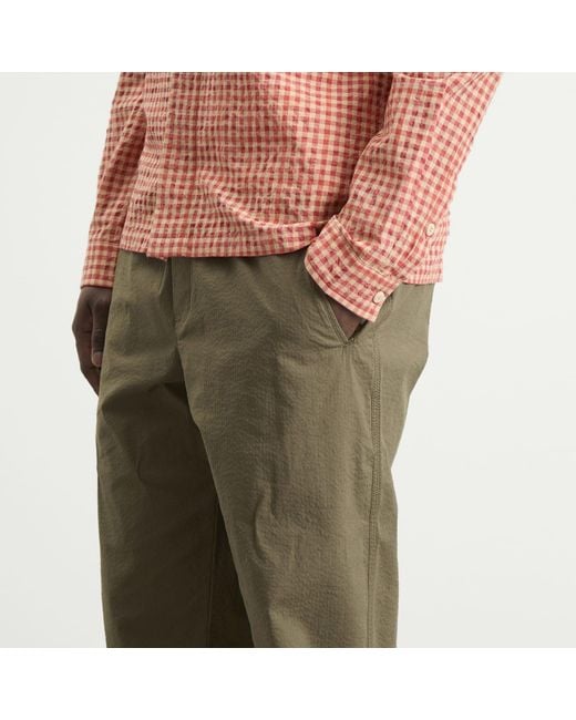 Folk Green Drawcord Assembly Pant for men