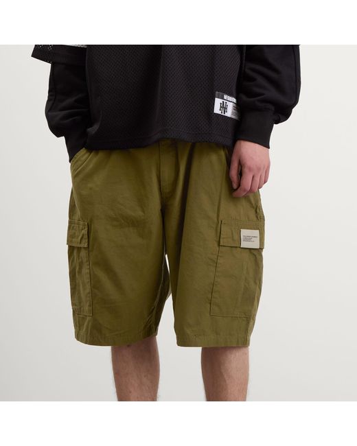 Neighborhood Green Bdu Cargo Shorts for men