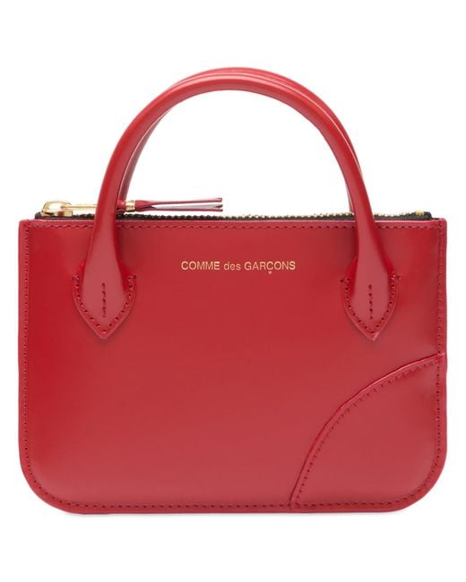 Comme des Garçons Red Wallet Sa8100Ha Handles Wallet