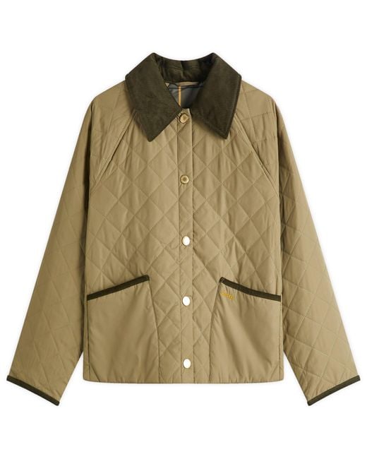 Barbour Green Anise Quilted Jacket
