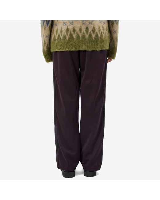 Needles Blue Poly Smooth Track Pant