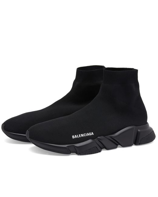 Balenciaga Speed Runner Lt Sneakers in Black for Men | Lyst