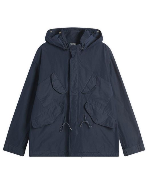 C P Company Blue Goggle Jacket for men