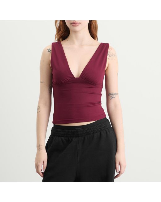 Tala Red 365 Cupro Twist Vest