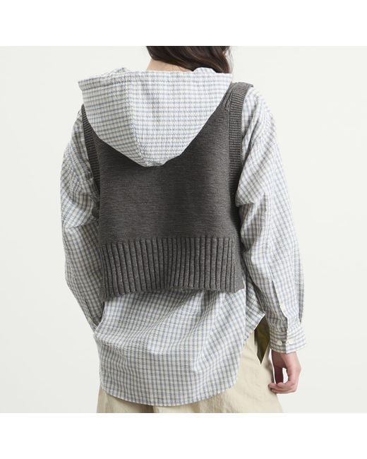 Beams Boy Gray Knitted Vest Top