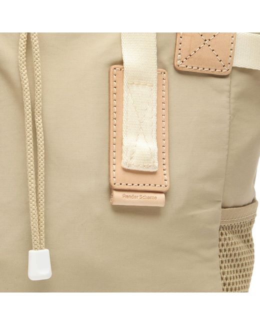 Hender Scheme Natural Functional Tote Bag