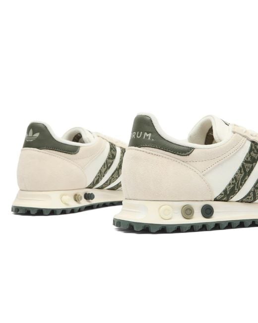 Adidas White End. X X Labrum La Trainer Sneaker