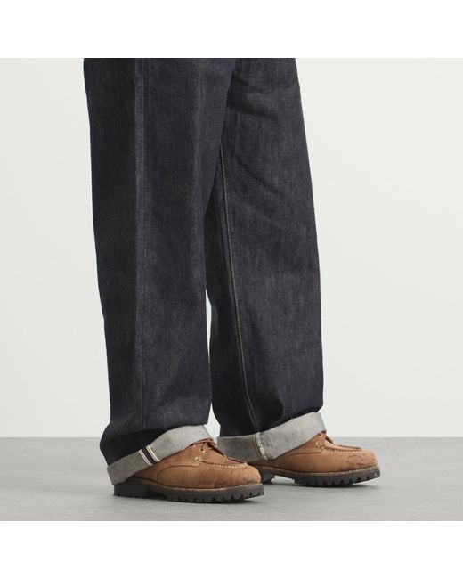 Visvim Brown Scout Tall Folk Boots for men