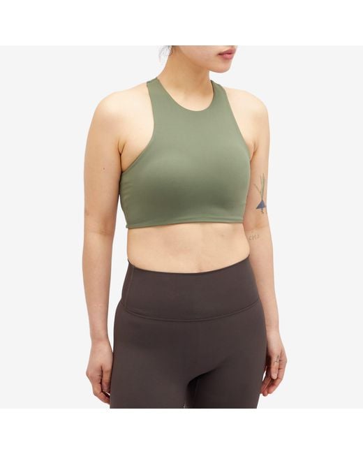 ADANOLA Green Ultimate Branded Mesh Back Bra