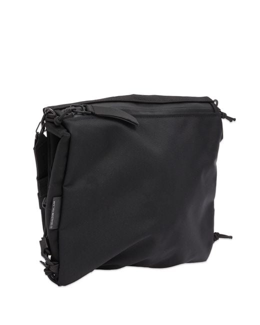 Sealson Black H1 2-Way Cross Body Bag