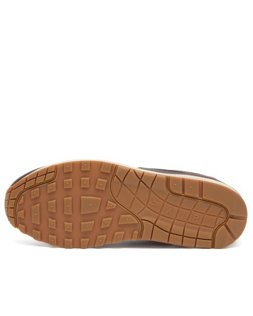 Nike Brown Air Max 1 Ess Sneaker for men