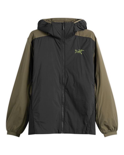 Arc'teryx Black Atom Hooded Jacket for men