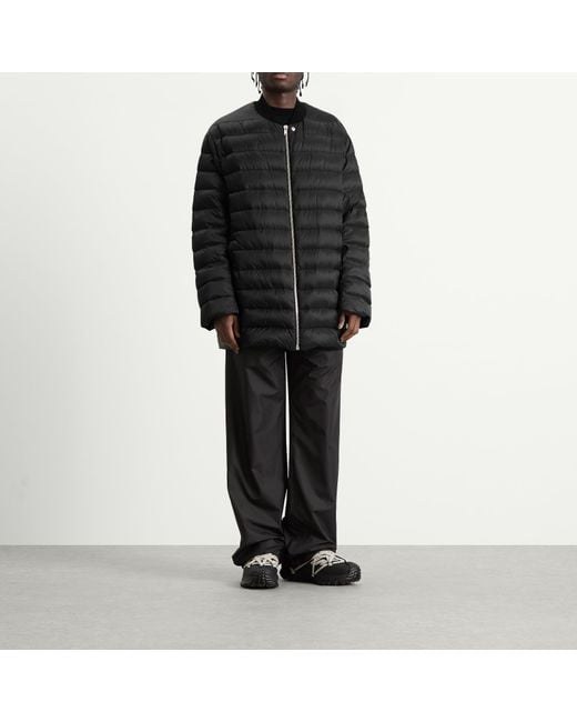Rick Owens Black X Moncler Flight Parka Jacket