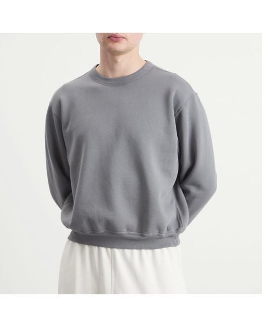 Lady White Co. Gray Relaxed Sweatshirt for men