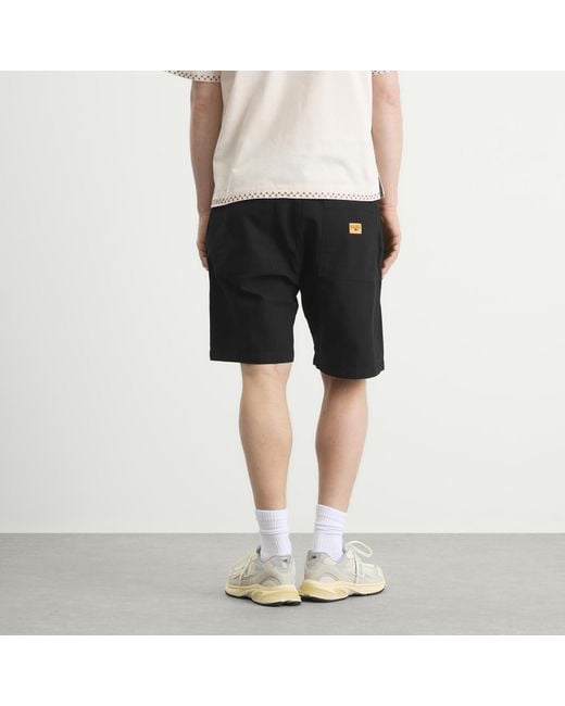 Service Works Black Canvas Chef Short for men
