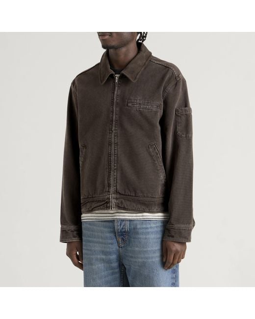 A.P.C. Brown Alexis Blouson Jacket for men