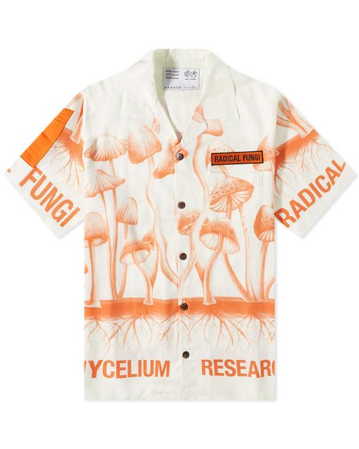 Space Available White Radical Fungi Vacation Shirt for men