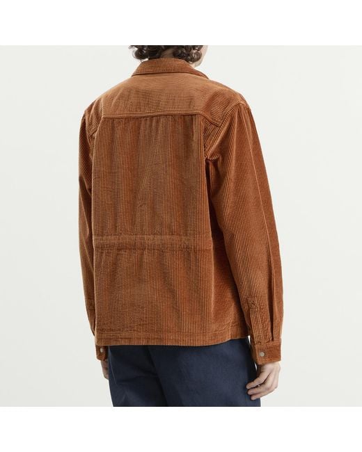 Folk Brown Assembly Jacket for men