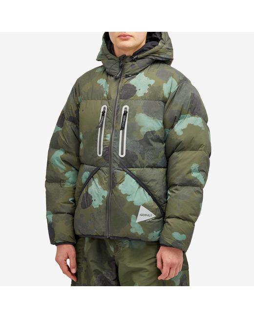 Gramicci Green X And Wander Down Jacket for men