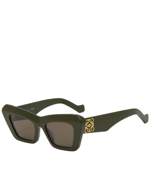 Loewe Green Cat-Eye Sunglasses