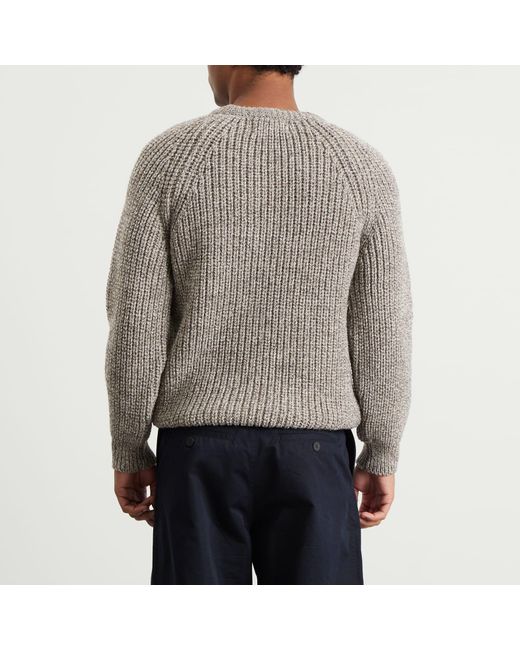 Cafe Mountain Gray Holmes Raglan Knit for men