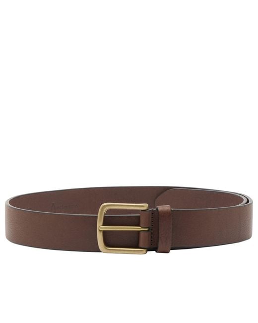 Andersons Brown Andersons Casual Leather Belt for men