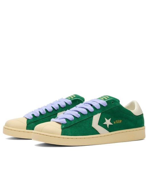 Converse Green X Golf Le Fleur* 1908 Pro Leather Sneaker for men