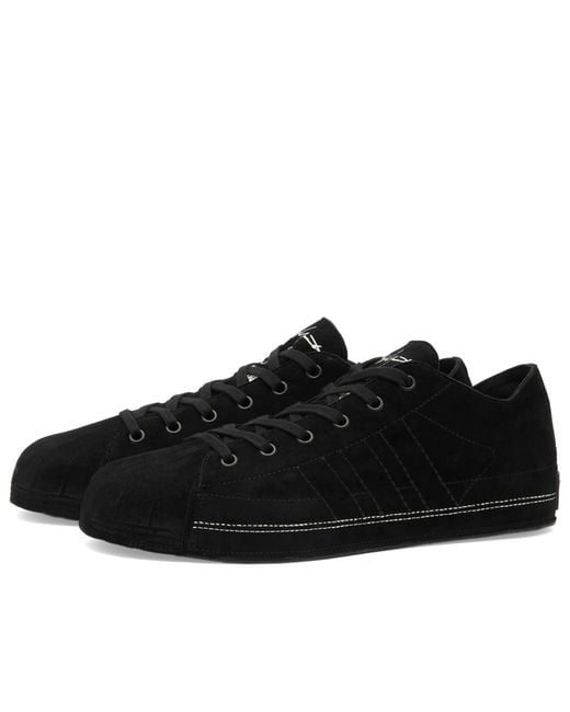 Y-3 Black X Nbhd Nizza Lo Sneaker for men