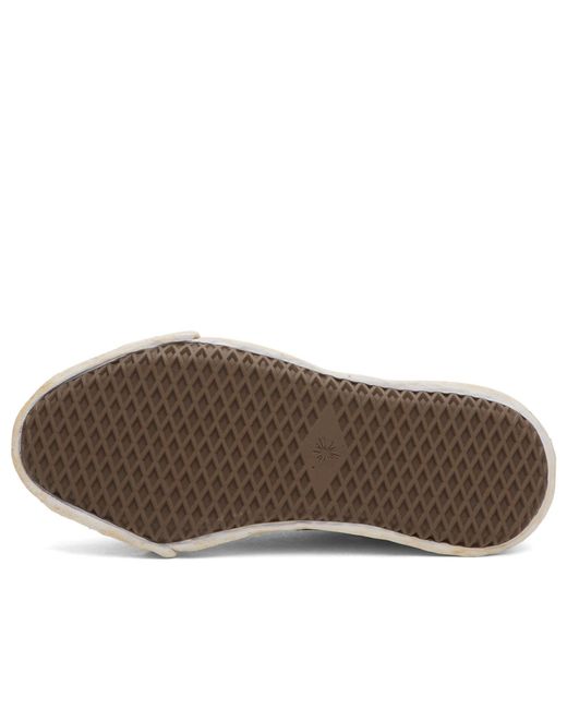 Maison Mihara Yasuhiro Black Hank Bleach Washed Low-Top for men