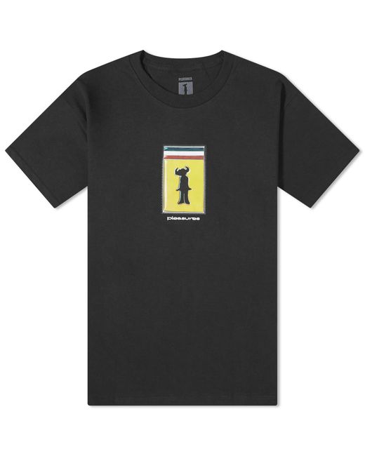 Pleasures Black X Jamiroquai Travelling T-Shirt for men