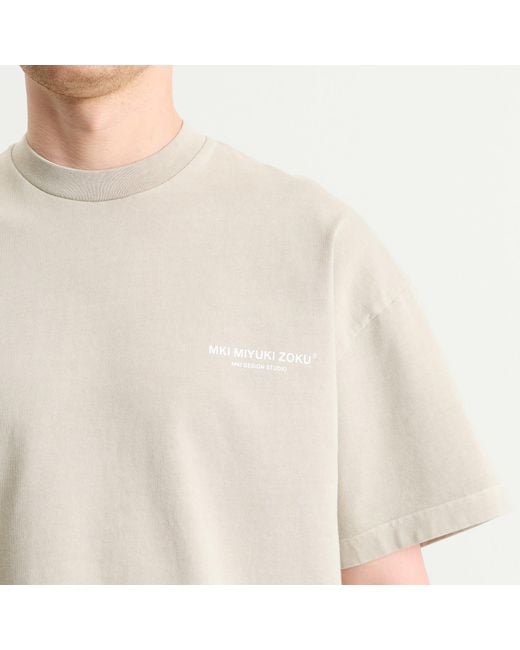 MKI Miyuki-Zoku Natural Design Studio T-Shirt for men