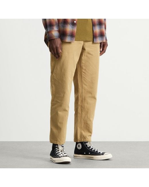 FRIZMWORKS Natural Og Haworth One Tuck Trousers for men