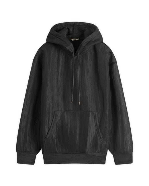 AURALEE Elastic Sheer Nylon Parka Jacket in Black | Lyst AURALEE Elastic Sheer Nylon Parka Jacket in Black | Lyst