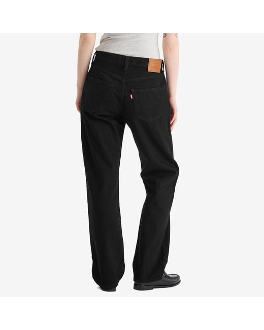 Levi's Black Straight Leg Jeans