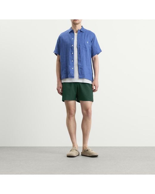 Polo Ralph Lauren Green Traveler Swim Shorts for men